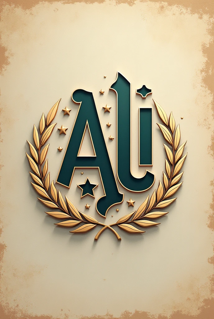 Create a logo of a islamic institution name ali public pu college