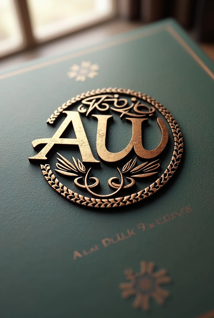 Create a logo of a islamic institution name ali public pu college