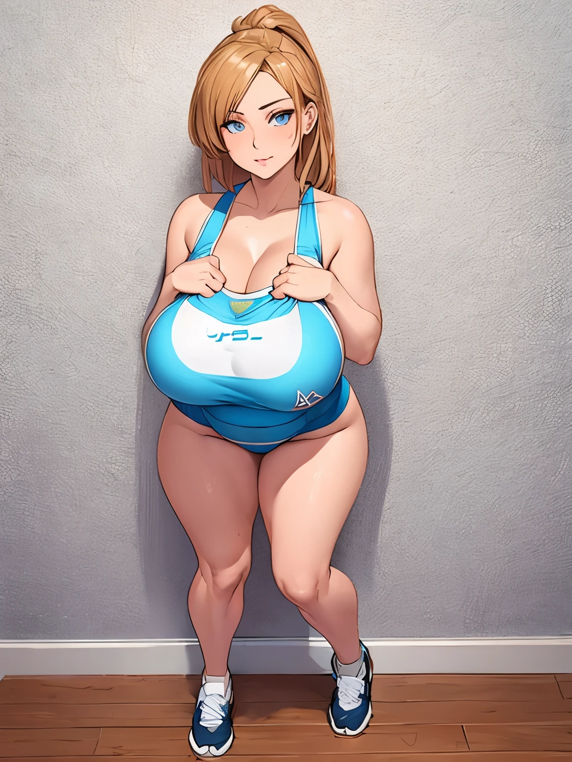 detailed face,detailed eyes,{perfect breast},1sexy girl,pixel art,(full body),((big breast)),soft breast,sports bra,MILF