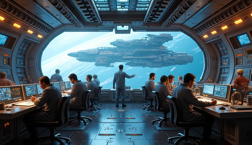 Scene of Inside the ship