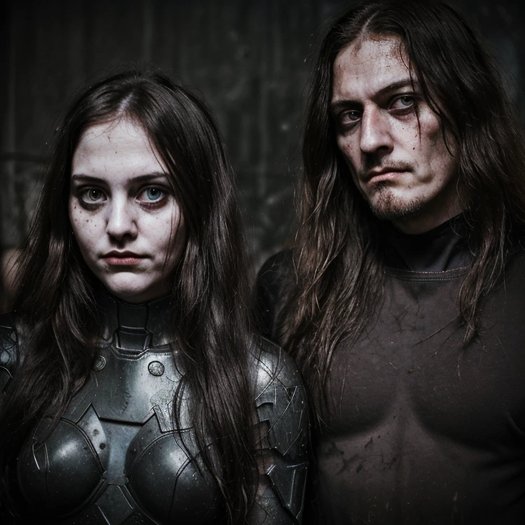 Album doom metal man and girl dark beautiful 