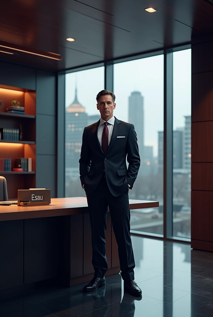 Imagine a wallpaper for a lawyer whose name is esau esau