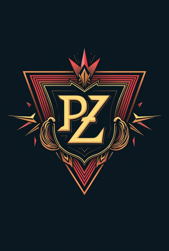 i'm in need of a distinct, vintage and classic styled logo that can be utilized on clothing and jackets, specifically positioned on the front center. The design should be unique and eye-catching, yet suitable for a timeless, vintage aesthetic. Key Design Elements: - The logo should incorporate geometric shapes, abstract symbols, and a text-based design that includes the letters "RZ". - The design should be modern and minimalist in terms of simplicity, yet still bold and vibrant to stand out. -the logo should have a color theory which represents luxury with R and Z letter being incorporated in a shape