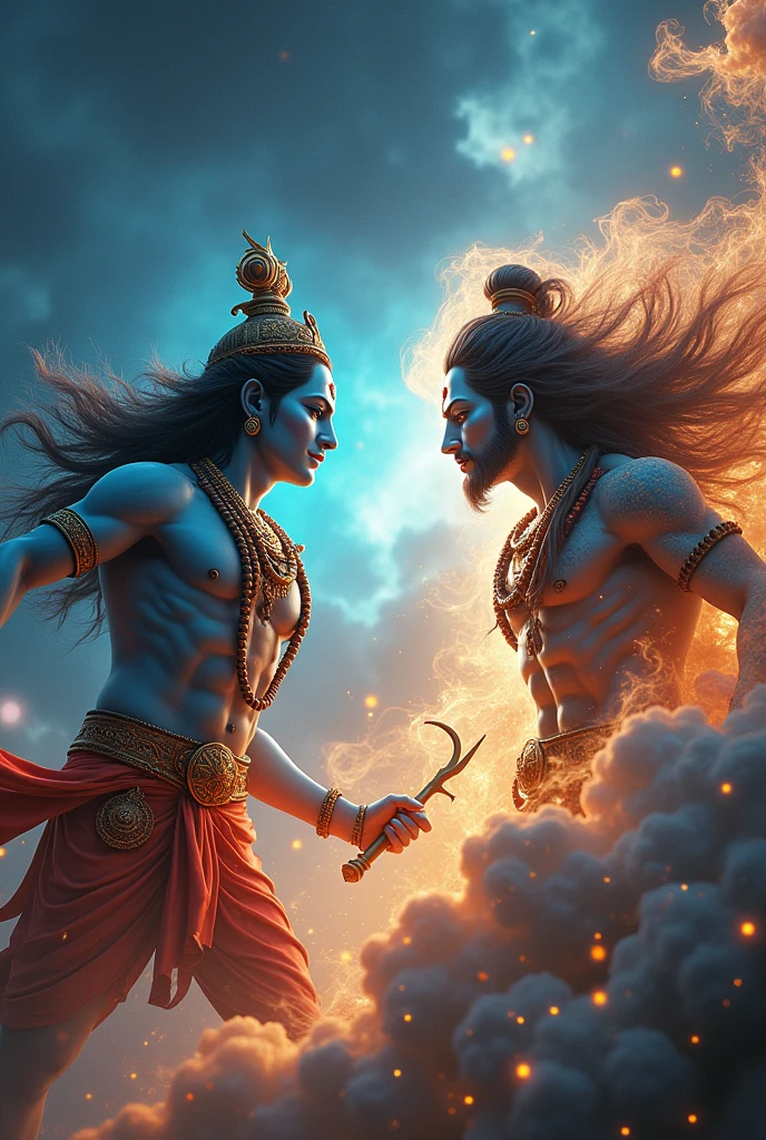 Lord Vishnu vs Lord Shiva video 