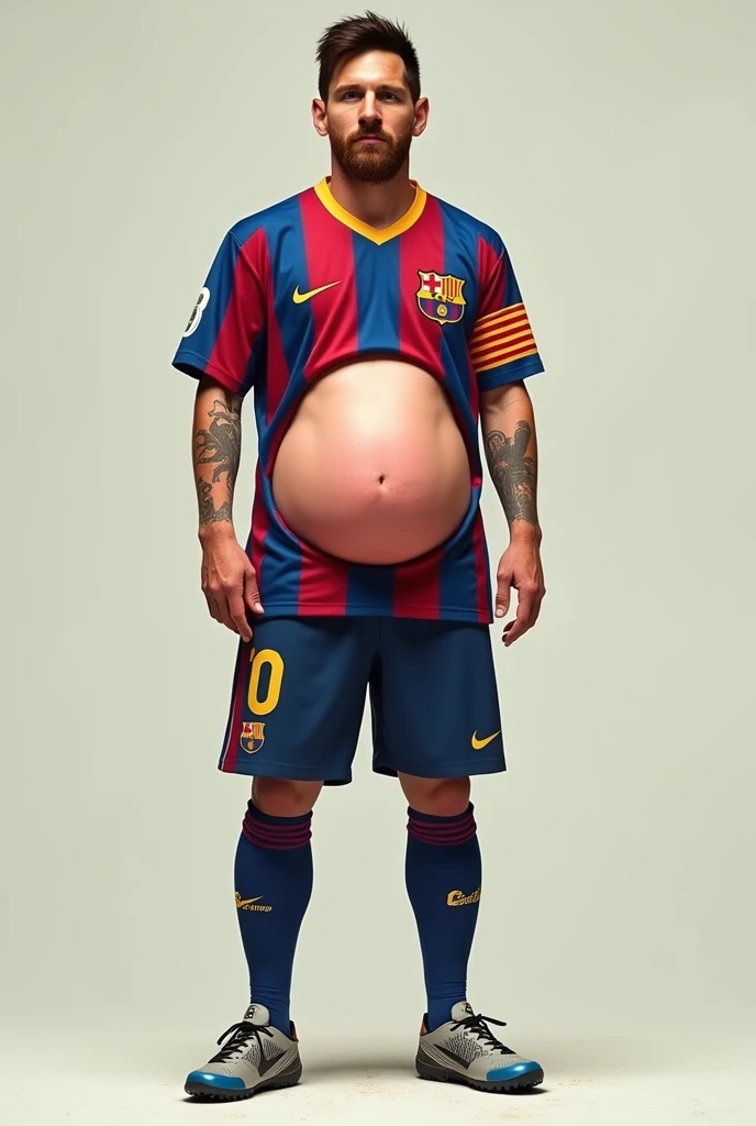 Messi with big penis