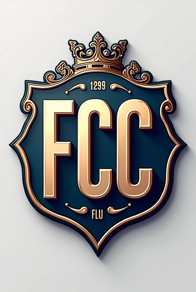 I need a logo for my football
club club,s name FCC I don't need lion I need normal clubs logo such as real madrid Barcelona etc I need full name FCC not fF nice but no frame add frame I meant I need decoration in side of FCC I need another and it should be also kindof 3d I need 3D model logo of FCC not completely 3D nice but no decoration on inside of FCC only outside of FCC