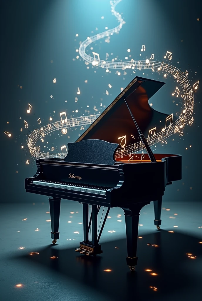Piano and notes