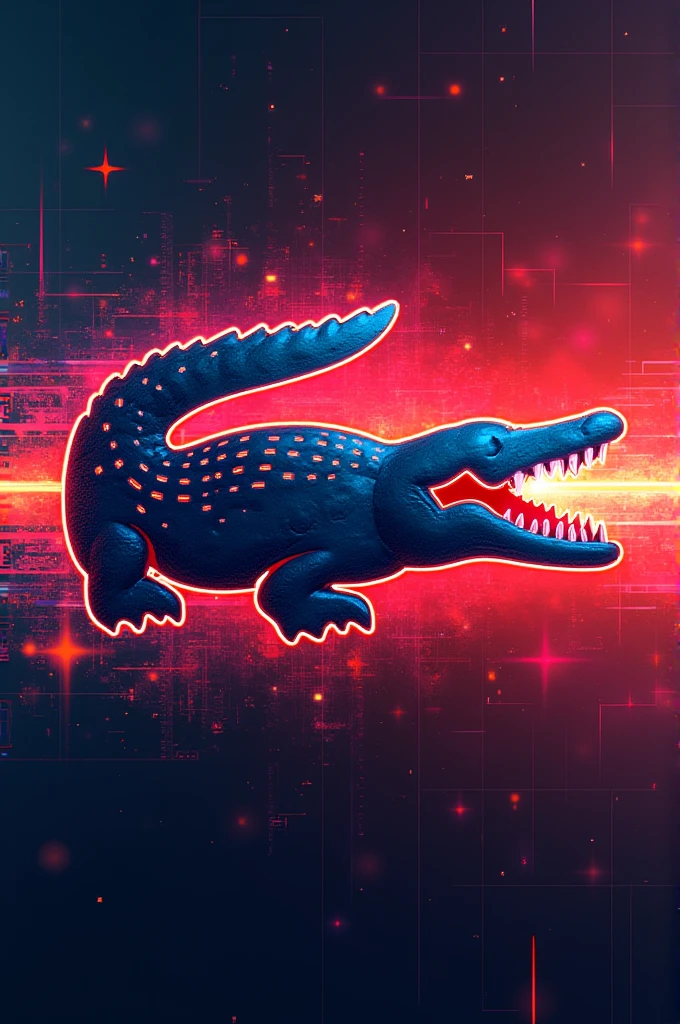 Print me ASUE-ART OF DIGITAL on Lacoste