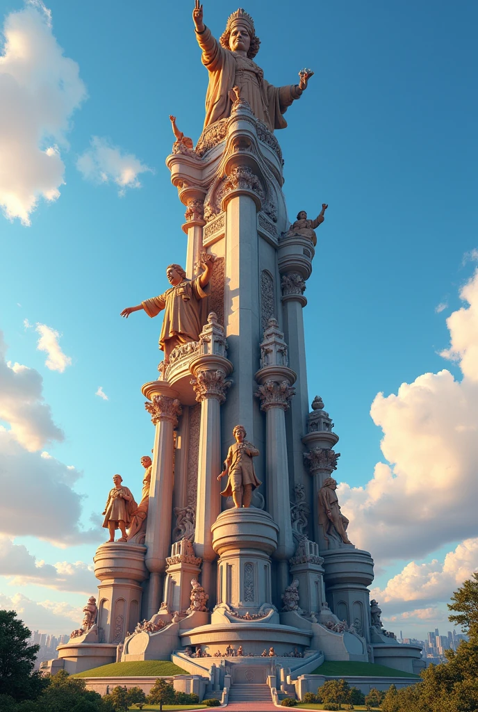 The Disney Pixar style monument to the revolution