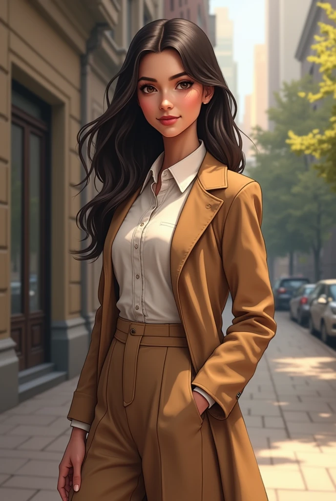 sixteen-year-old daughter, Maya, nice looking girl coming rom a rich family well dressed who had been the center of her world ,realstic image hd more realsitic well dressd full body covered with clothes cute daughter 
