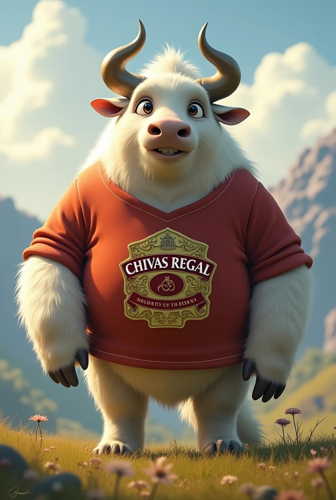 Generates Appa from Avatar the Last Airbender with a Chivas shirt
