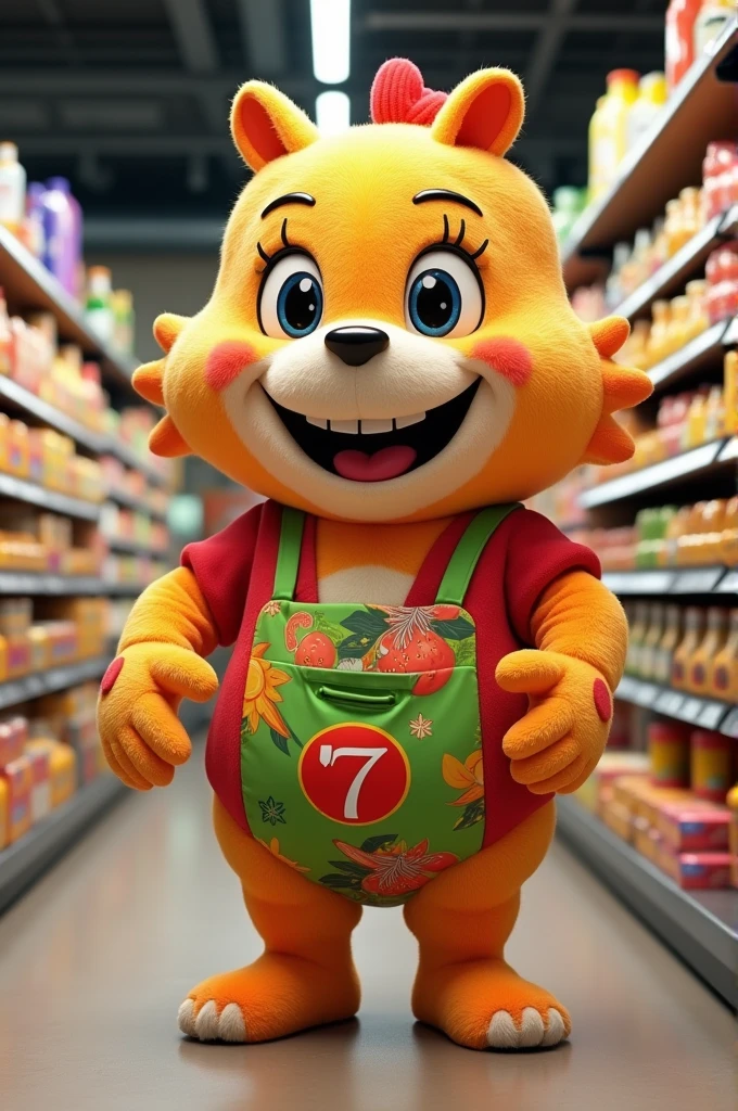 Supermarket mascot 