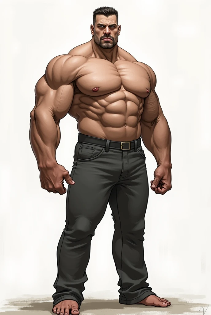 Illustration of a man 180cm tall 