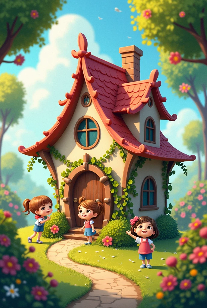 House in the sex girl and boy