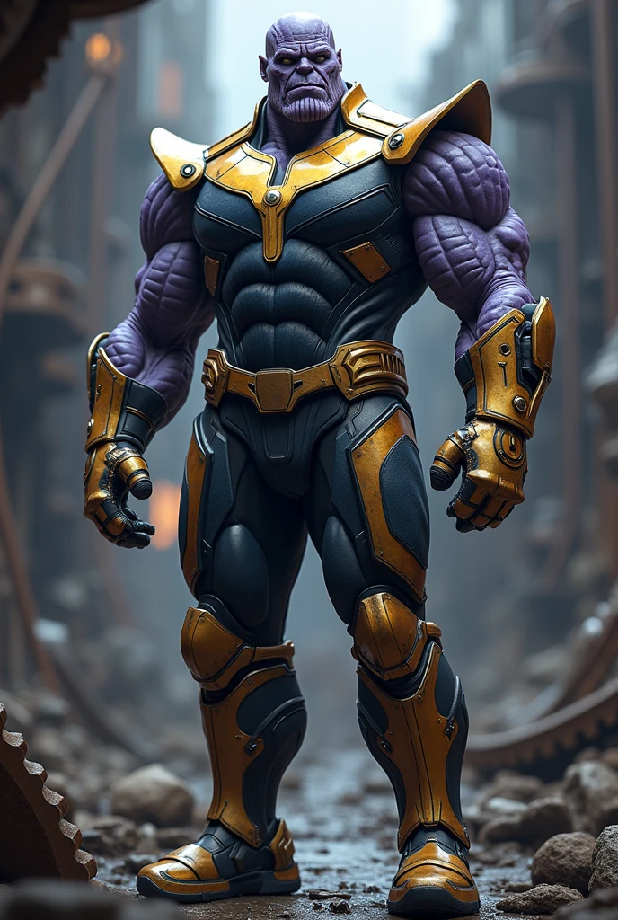 Thanos stitching machine suit