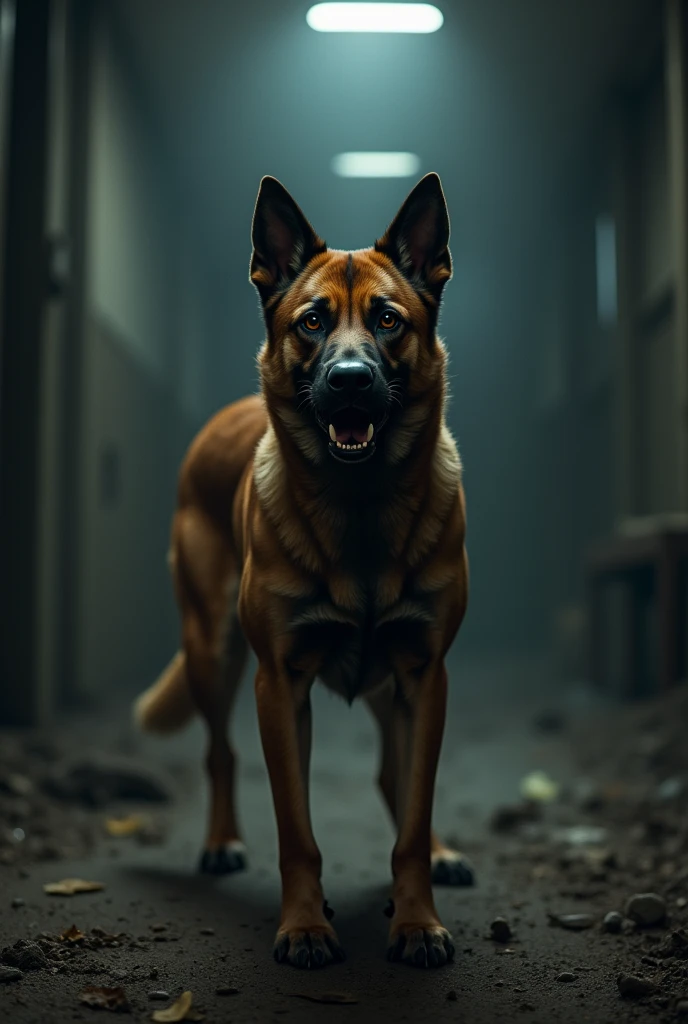 dog courage with fear