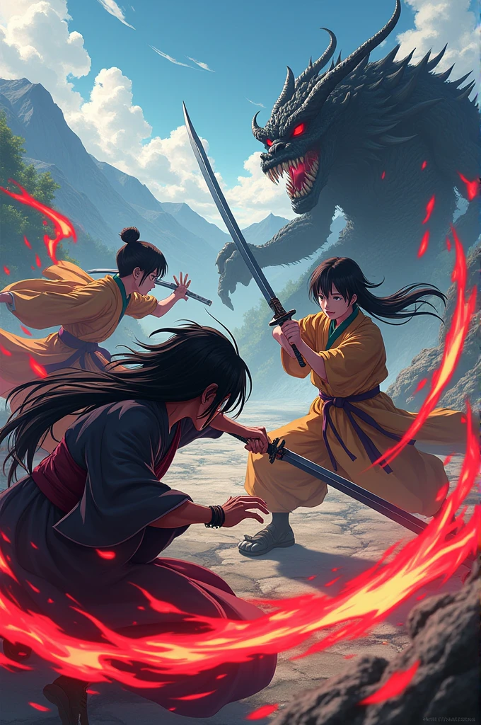 Create an image of anime demon Slayer written Dan Brabo too much