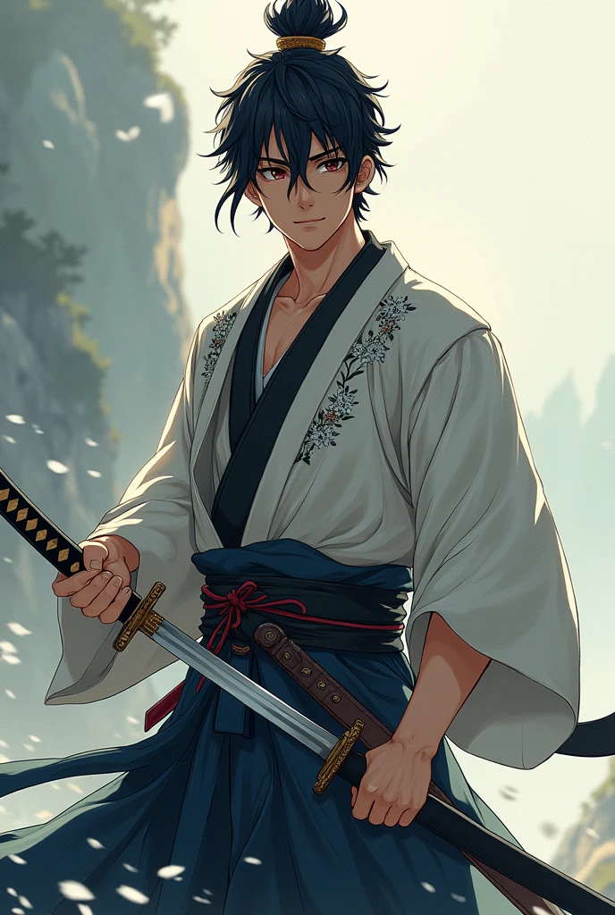 Tanjirō Kamado holding sword