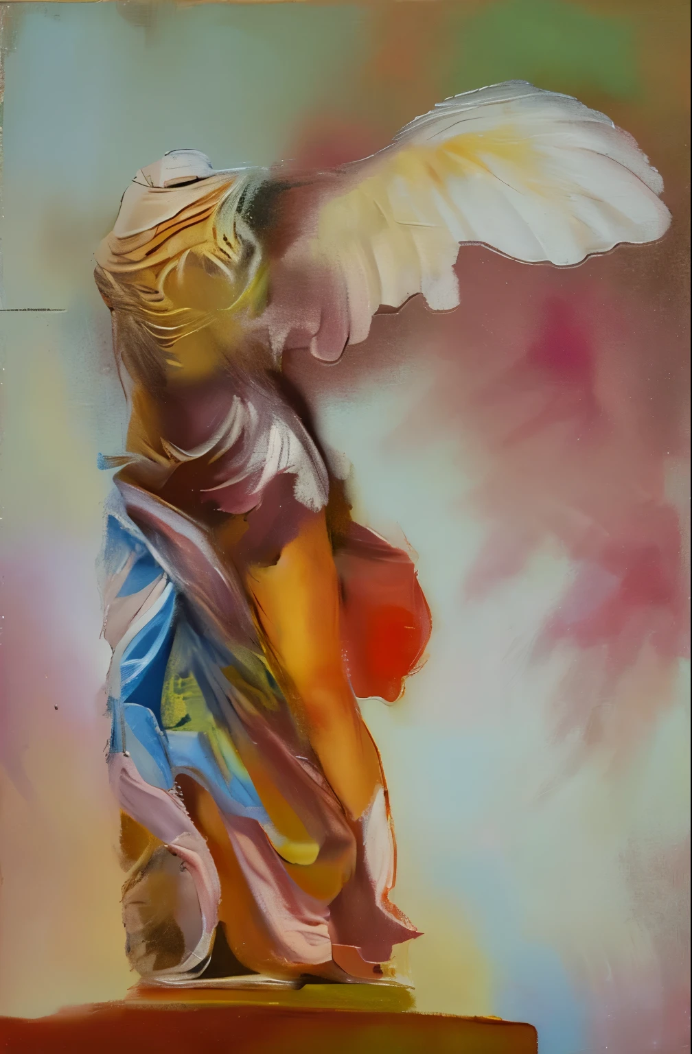 Oil painting style
