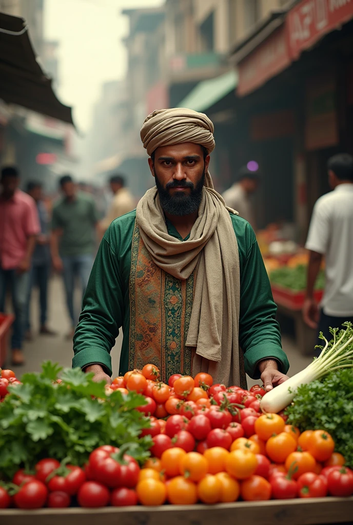 Babar azam sell vegetables