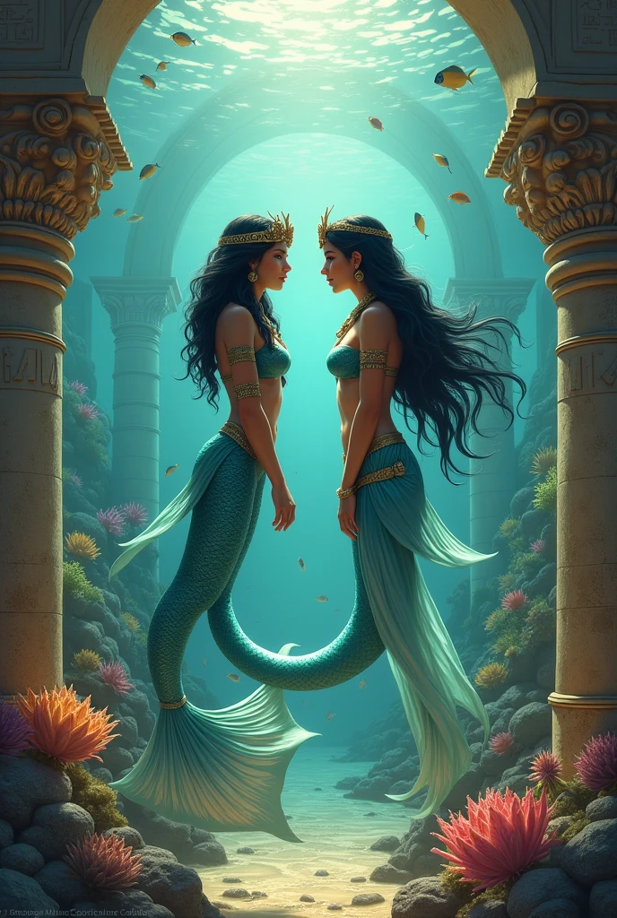 mermaid and cleoprata
