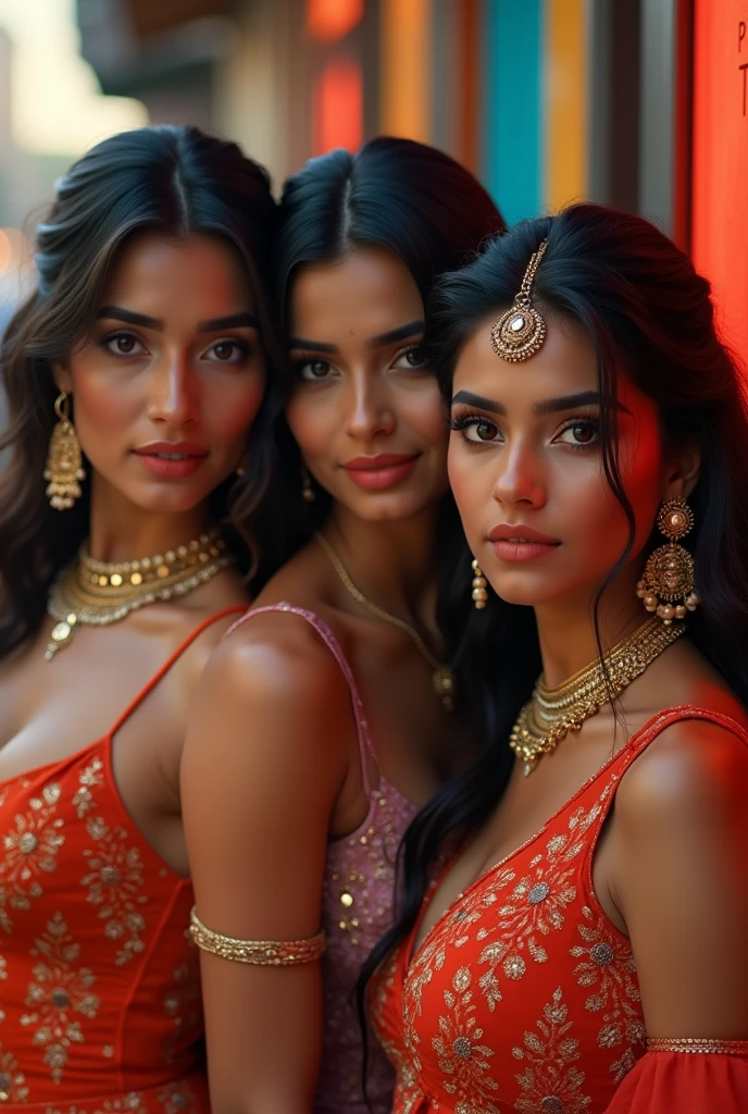 Hot indian girls with sexy dress