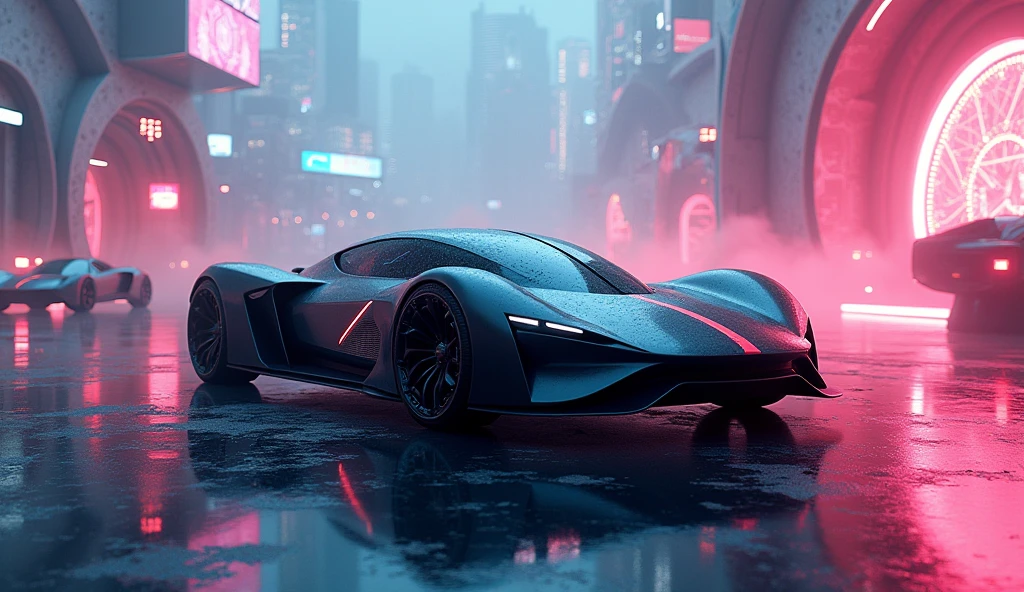 which no one has ever seen Easy car background different concept AI background different concept new would
