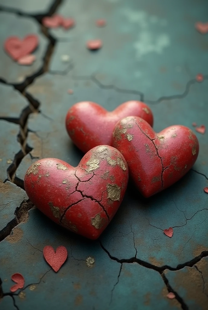 Faded hearts

