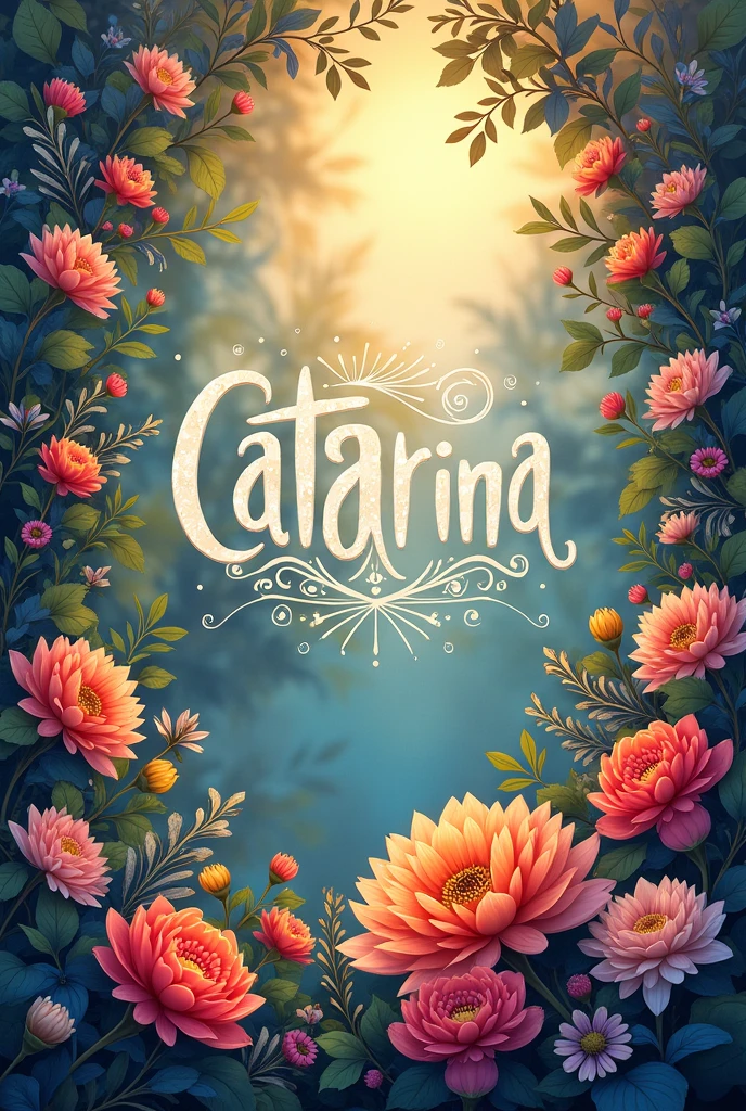 congratulations message with name "Catarina"