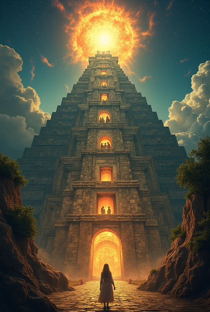 The upper world (sky): It was the abode of the heavenly gods and divine forces. The Mayans believed that the sky was divided into several levels., Each one ruled by deities who influenced human destiny and natural phenomena., like the sun, the moon and the stars.

The Middle World (land): This was the plane where humans and other living beings lived.. The land was seen as a sacred space, sustained by the gods and surrounded by influences from both heaven and the underworld. The Mayan ceremonial centers and pyramids were considered connection points between these three levels of the universe..

the underworld (Xibalba): Unlike many other cultures, For the Mayans, the underworld was not simply a place of punishment or suffering., but an integral part of the cosmic cycle. Xibalba, ruled by deities of the underworld, It was a place of challenges and tests, but it was also a crucial stage in the soul&#39;s journey after death.. Funerary rituals and offerings to ancestors reflected the importance of this kingdom in Mayan cosmology..
