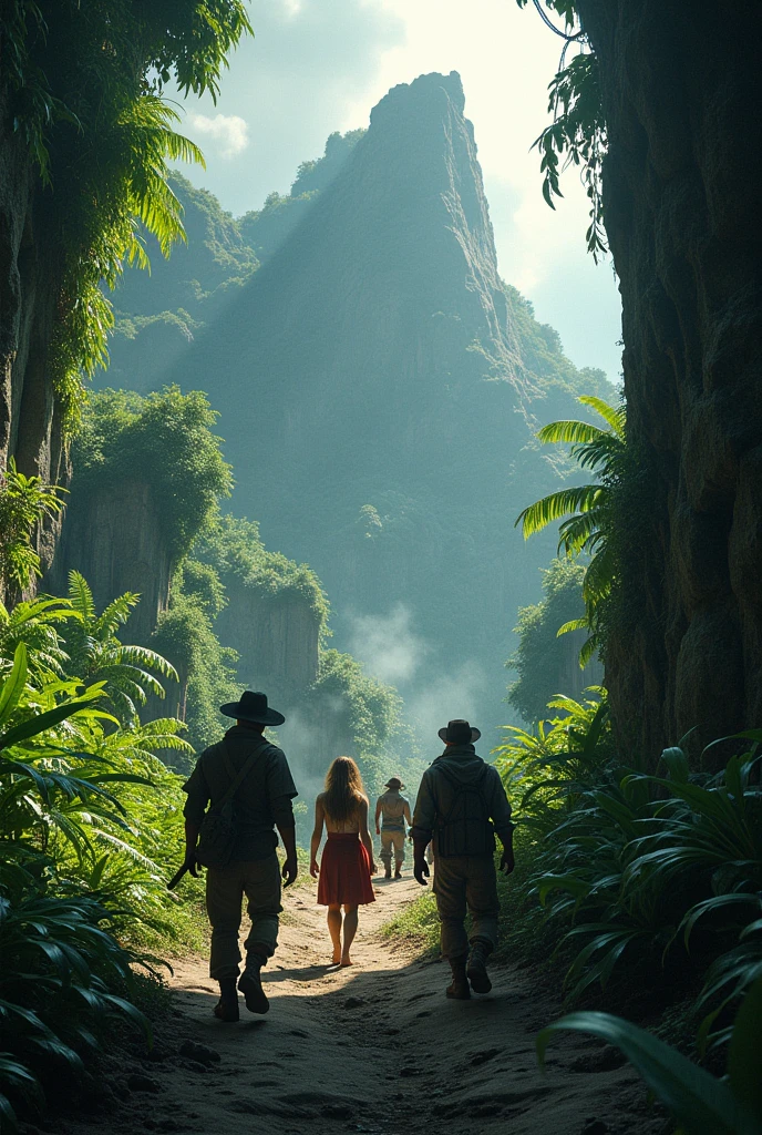 As word spread, explorers from distant lands arrived, drawn by tales of hidden treasures and ancient secrets. But as they set foot on the island, they found more than they bargained for.