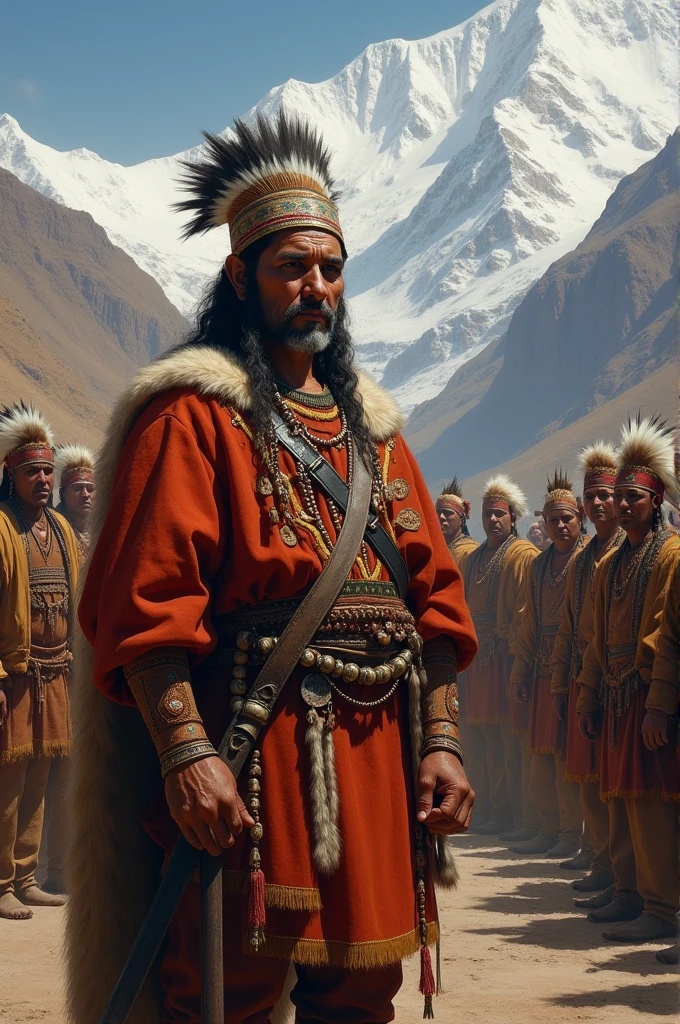 Mateo Pumacahua and the indigent chieftains against the rebellion of Tupac Amaru II