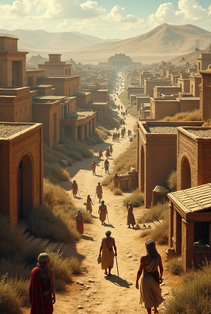 Create a real image of what the ancient Sumerians were like 