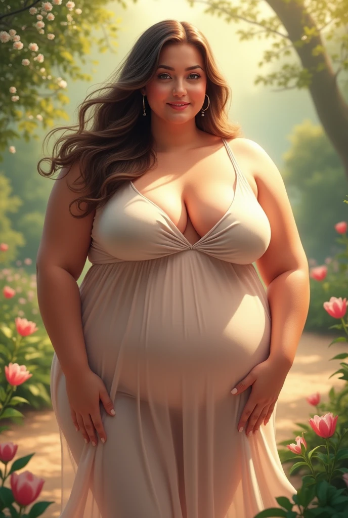 A beautiful chubby