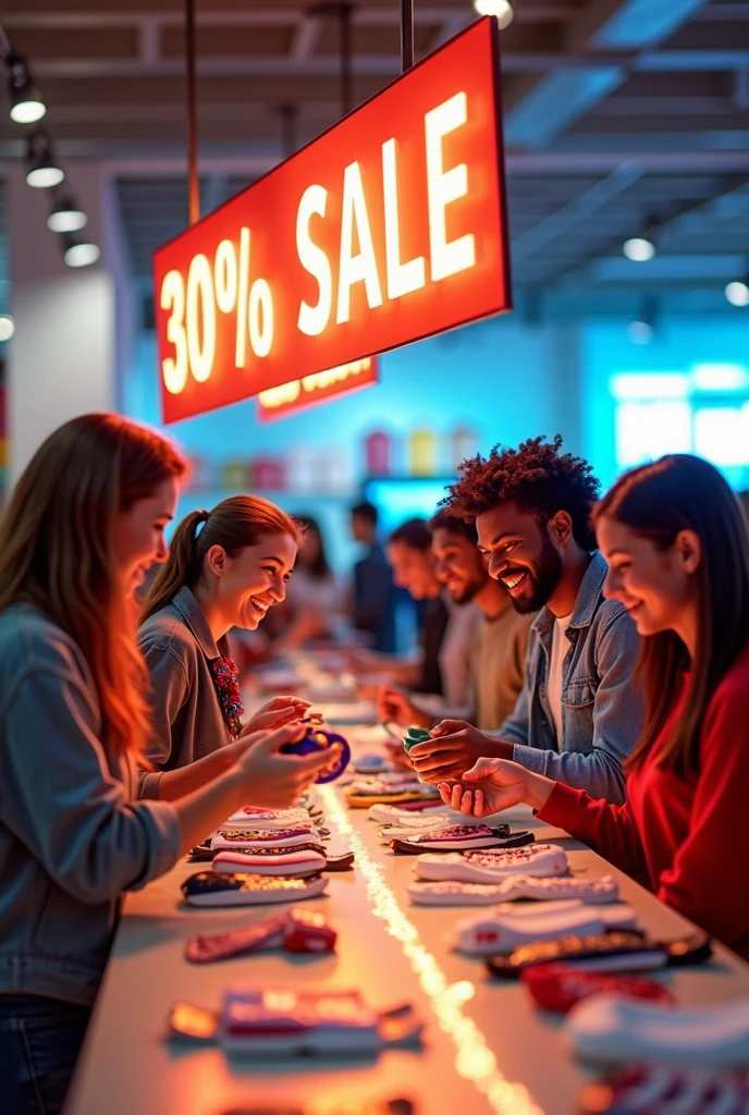 An image that draws attention to sales