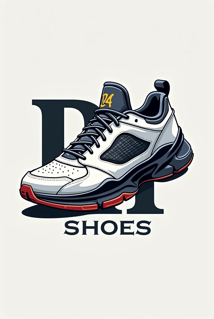 a shoe logo and inside it says DRIP SHOES, a Nike Jordan type shoe