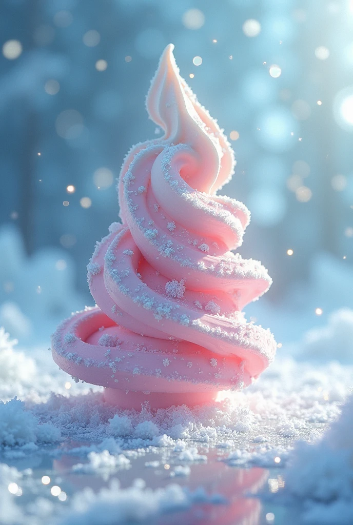 Create a mageistic Icecream..the icecream dances romantic
