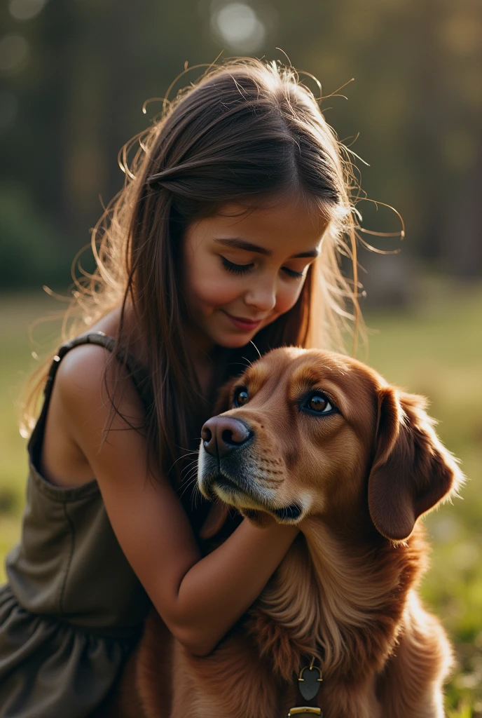 A girl is fucked by a dog