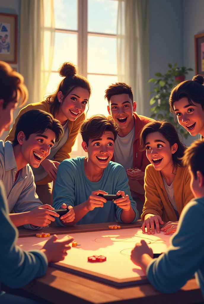 gameplay time with friends