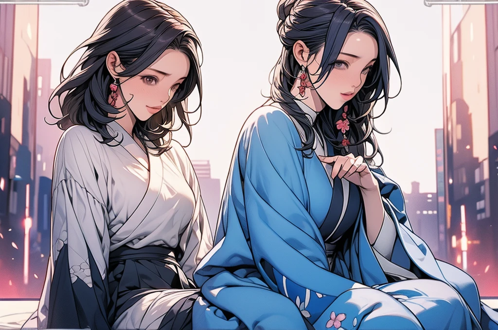 SakuraFestival, Girl Sitting Seductively