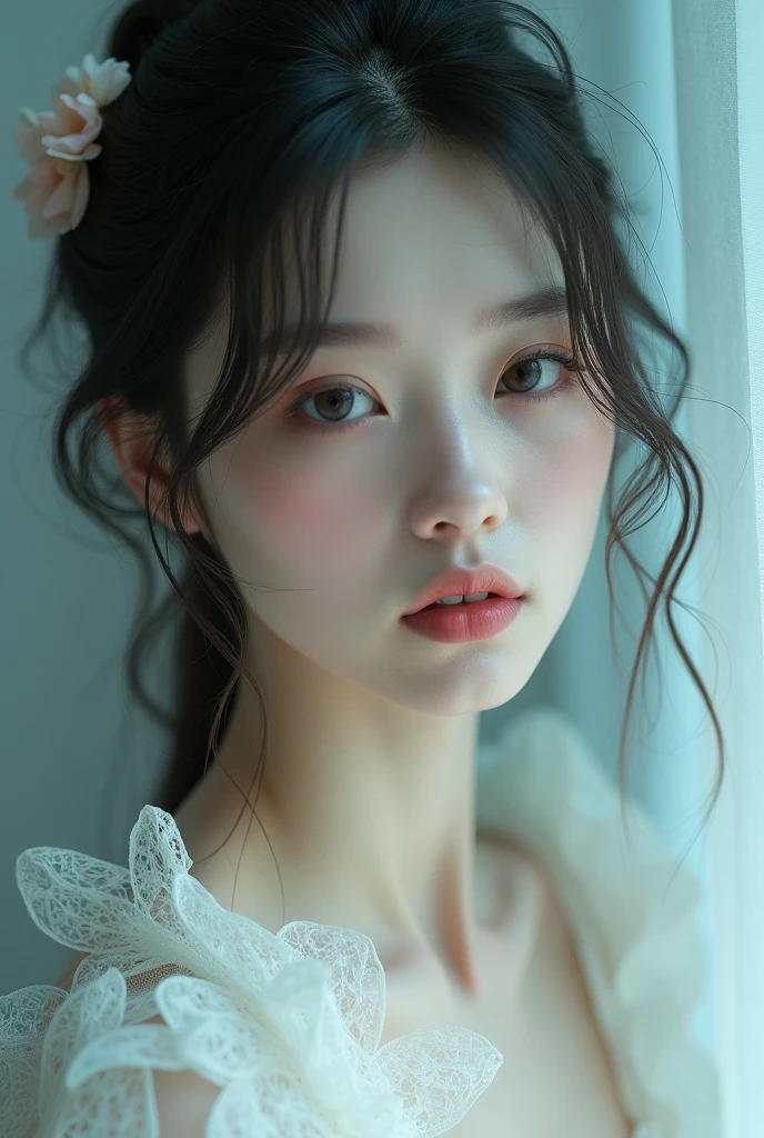 A very beautiful girl with unreal beauty who look like female version of JAY (ENHYPEN)