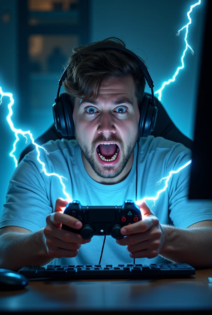 getting electric shock with video game controller