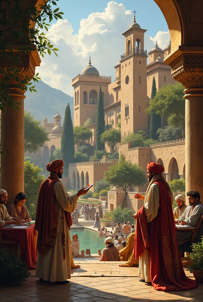 During this time, Andalusia gave the world countless achievements in the field of knowledge, culture, and civilization."