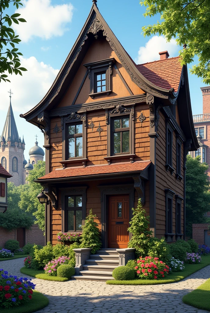 house in Kaliningrado, Russia