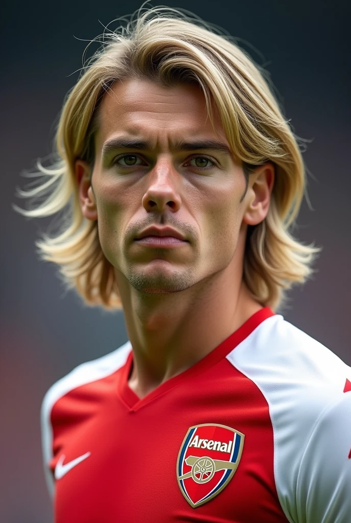 Arsenal Player Medium blonde hair