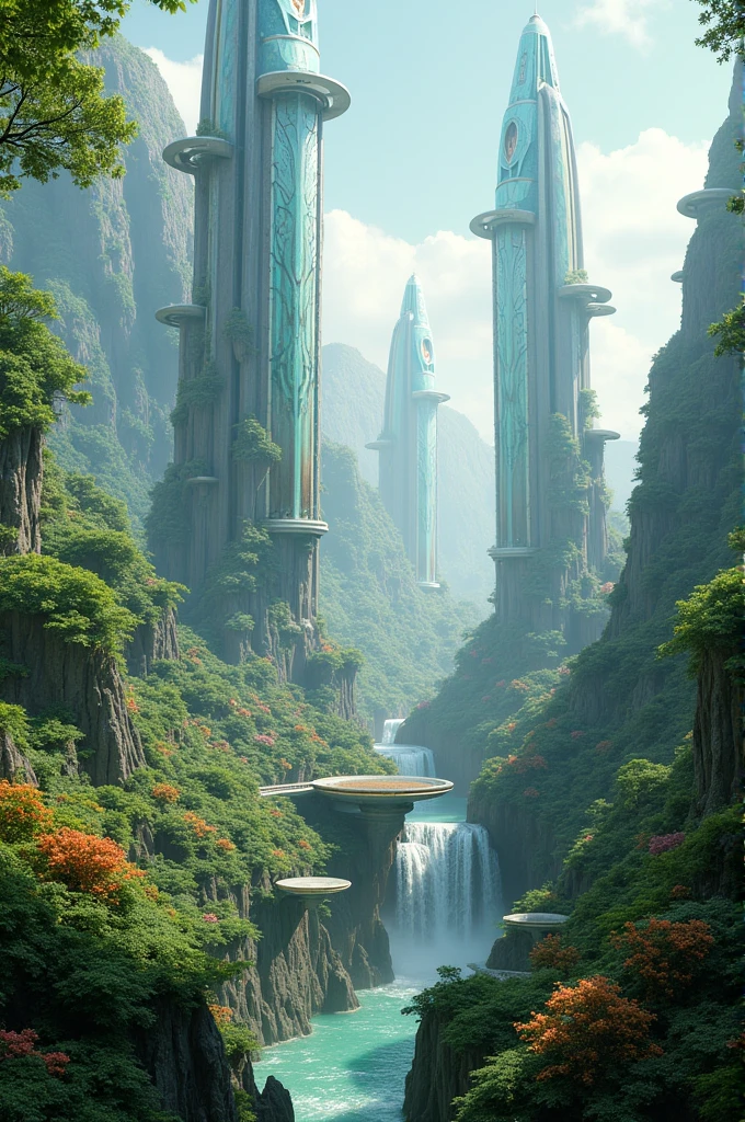 Something unique, Futuristic Eden-like landscaper