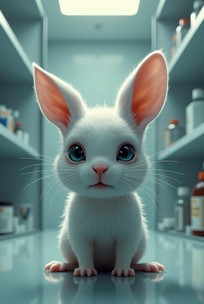 Stop animal testing for scientific research poster