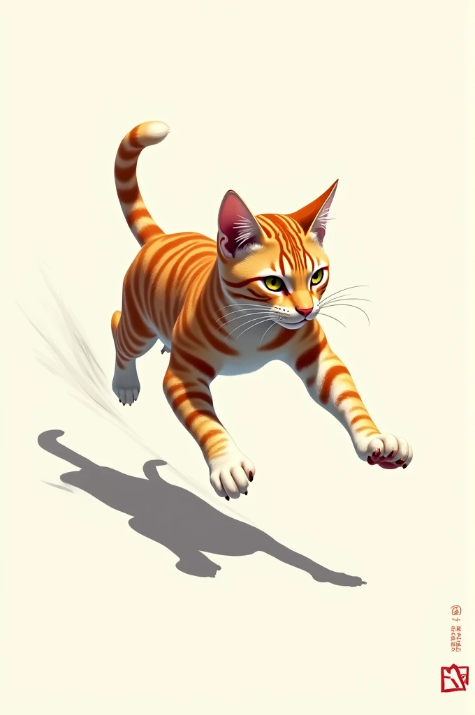 Running cat