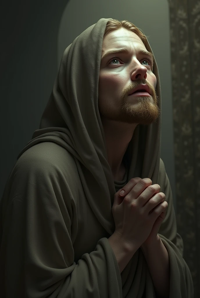 A face or figure that expresses reverence or adoration, reflecting fear and submission to the Lord
