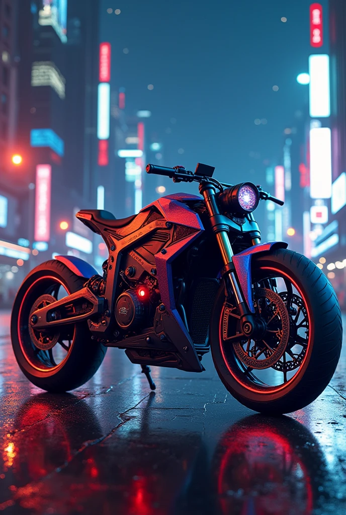 Bike look like spider man